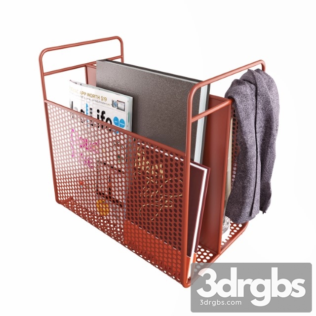 Analog Magazine Rack 3dsmax Download - thumbnail 1