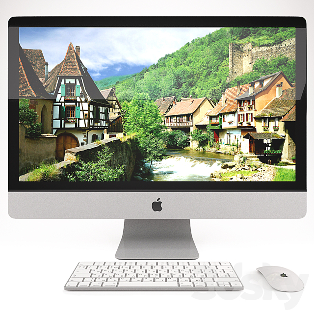 Apple iMAC 27 3ds Max - thumbnail 1