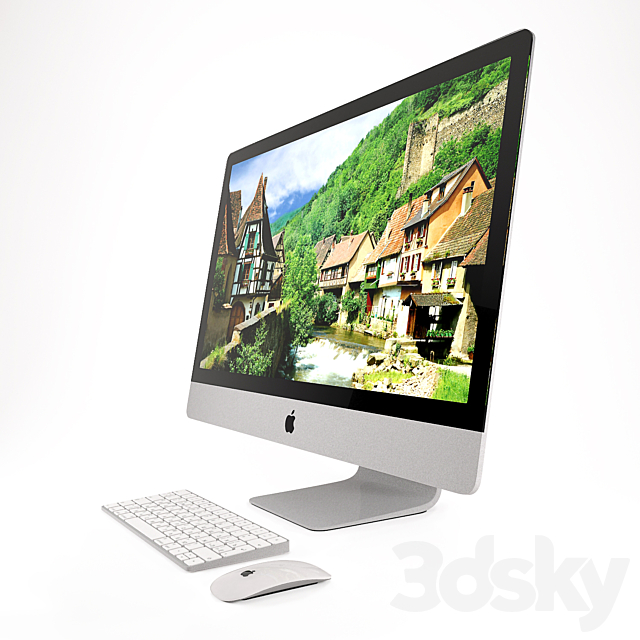 Apple iMAC 27 3ds Max - thumbnail 2