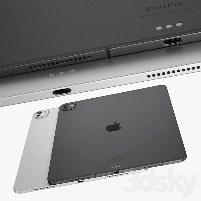 Apple iPad Pro 13-inch M4 3ds Max - thumbnail 2