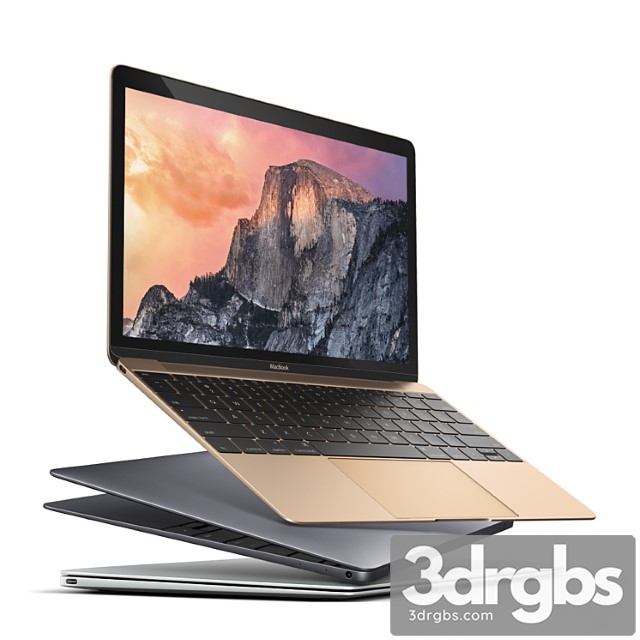 Apple Macbook 3 3dsmax Download - thumbnail 1