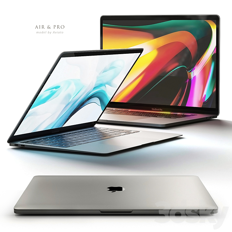 Apple MacBook Pro & MacBook Air 3DS Max - thumbnail 1