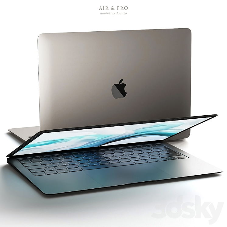 Apple MacBook Pro & MacBook Air 3DS Max - thumbnail 2