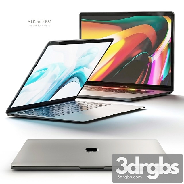 Apple Macbook Pro Macbook Air 3dsmax Download - thumbnail 1