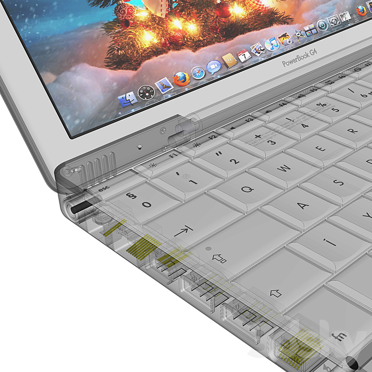 Apple PowerBook G4 12 ' 3DS Max - thumbnail 2