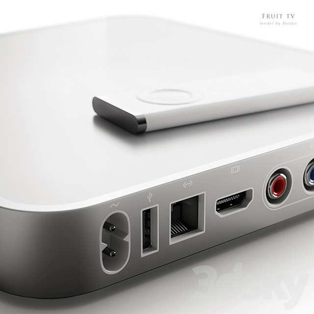 Apple TV collection 3DS Max Model - thumbnail 5