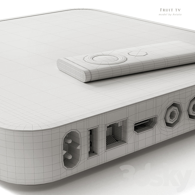 Apple TV collection 3DS Max Model - thumbnail 7