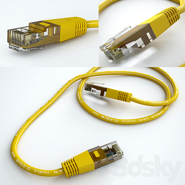 Cable Internet 3DSMax File - thumbnail 1