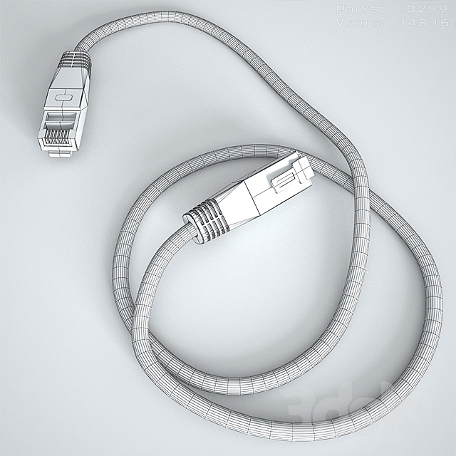 Cable Internet 3DSMax File - thumbnail 2