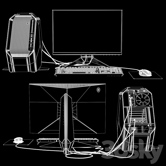 Dell Alienware 3DSMax File - thumbnail 3