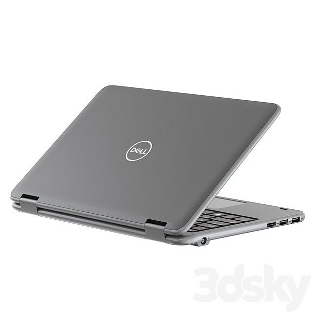 Dell Latitude 3190 Laptop 3DSMax File - thumbnail 4