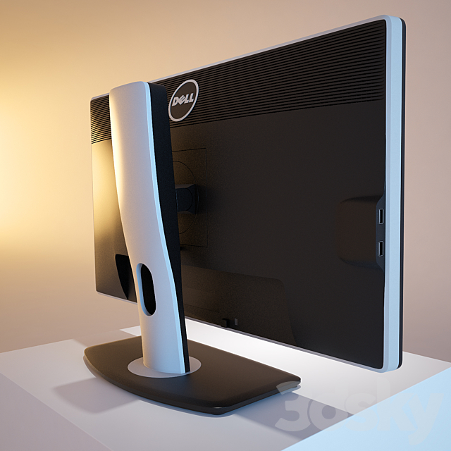 Dell U2312HM 3DS Max Model - thumbnail 2