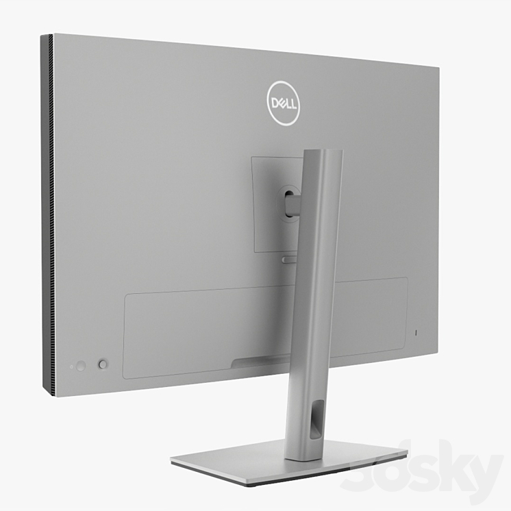 Dell UltraSharp LCD 32-inch monitor 3DS Max Model - thumbnail 2