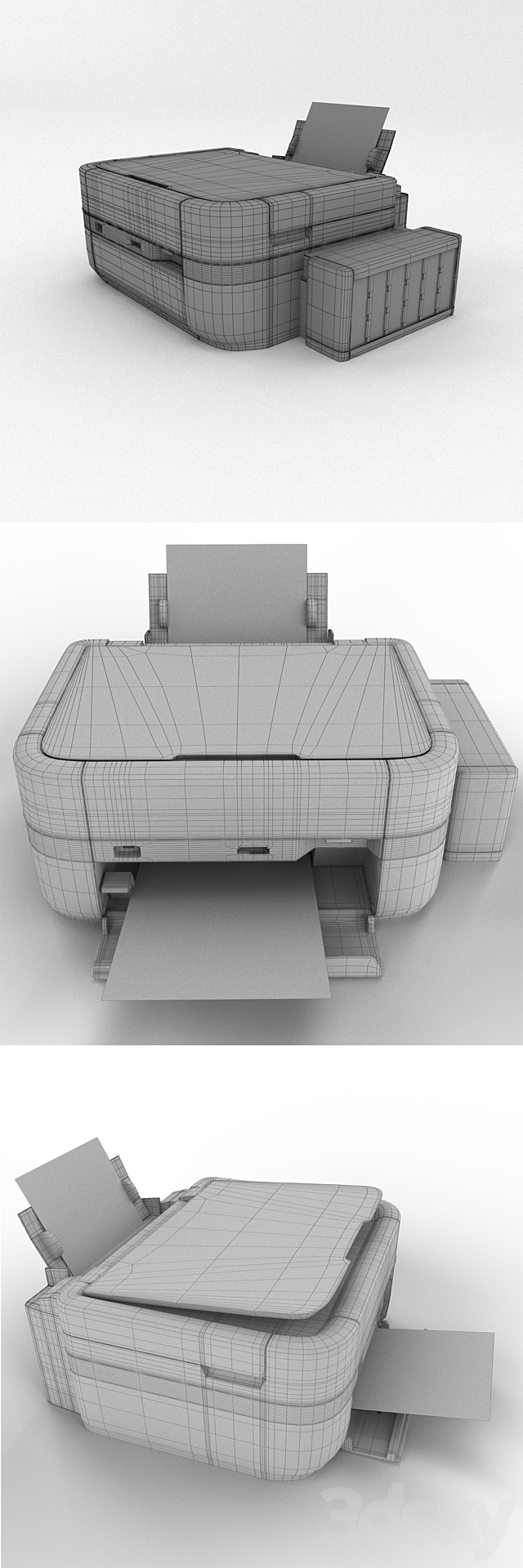 Epson L850 3DS Max Model - thumbnail 3