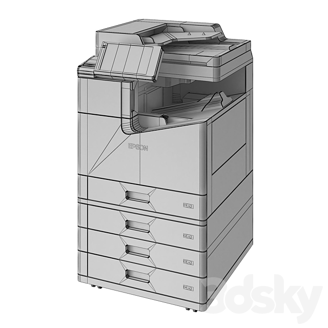 Epson WorkForce Enterprise 3DSMax File - thumbnail 3