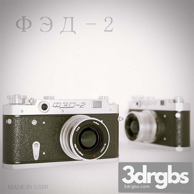 Fotoapparat Fed 2 3dsmax Download - thumbnail 1