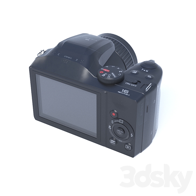 Fujifilm FinePix S6800 3DS Max Model - thumbnail 2