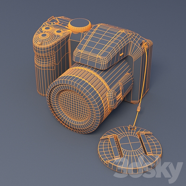 Fujifilm FinePix S6800 3DS Max Model - thumbnail 3