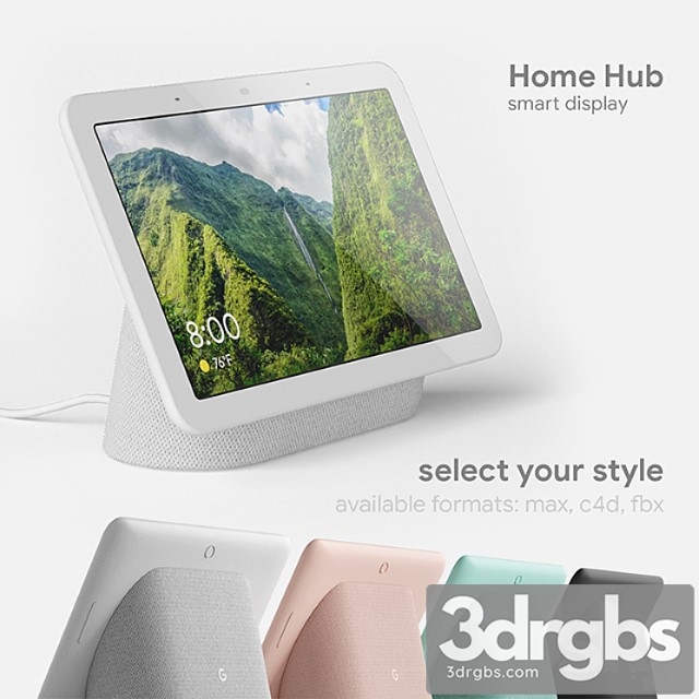 Google home hub 4 colors - thumbnail 1