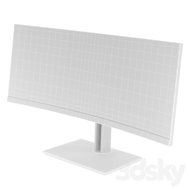 HPZ38c monitor 3DSMax File - thumbnail 5