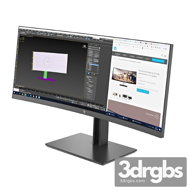 Hpz38c monitor - thumbnail 1