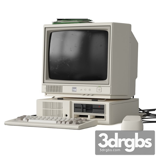 IBM PCjr 3dsmax Download - thumbnail 1