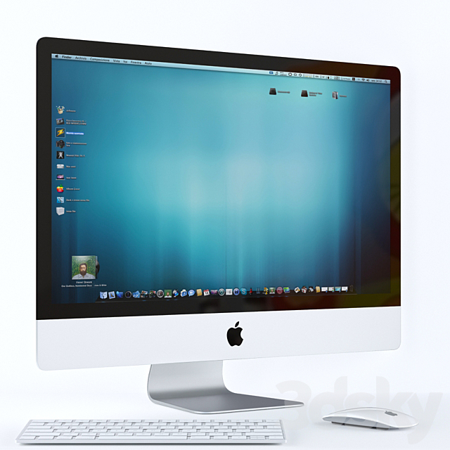 IMac 27 inch with retina 5k display 3DSMax File - thumbnail 1