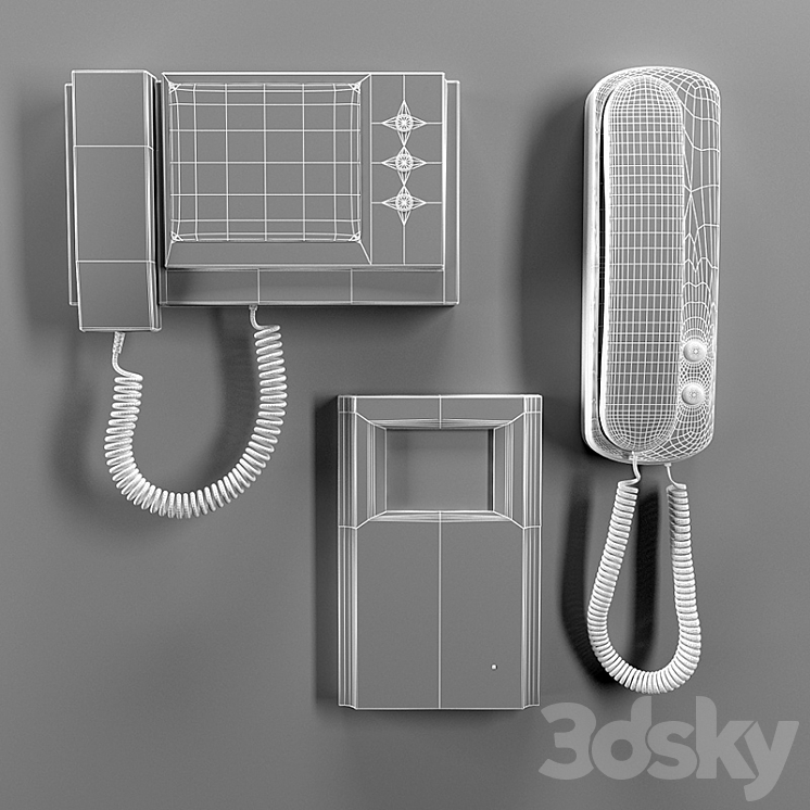 Intercoms COMMAX 3DS Max - thumbnail 2