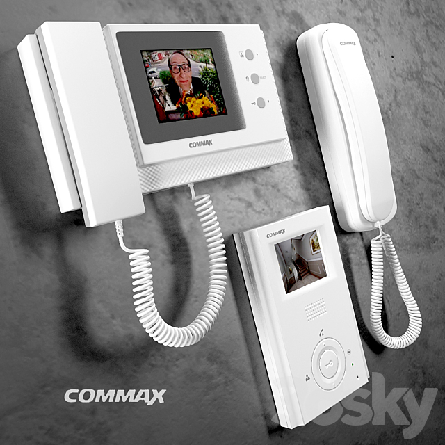 Intercoms COMMAX 3DSMax File - thumbnail 3