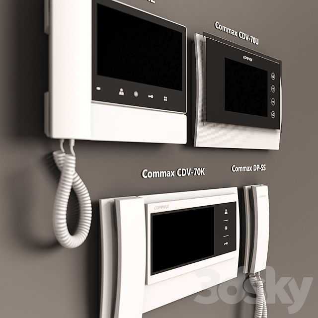 Intercoms COMMAX 3DSMax File - thumbnail 2