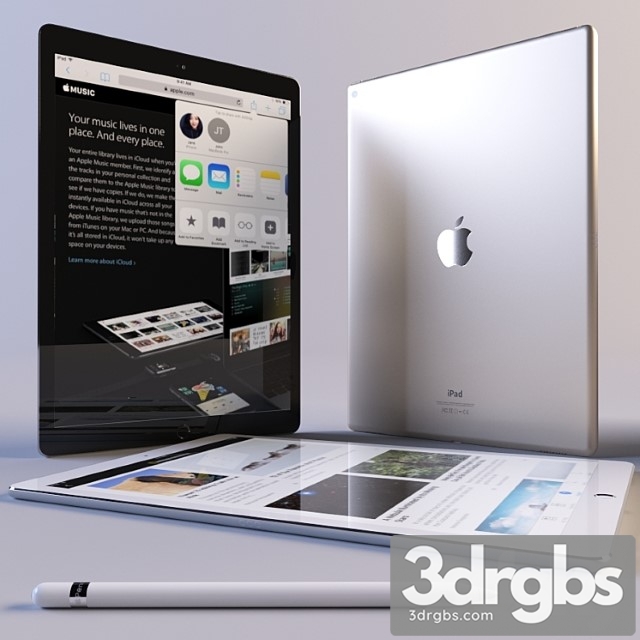 iPad Pro 3dsmax Download - thumbnail 1