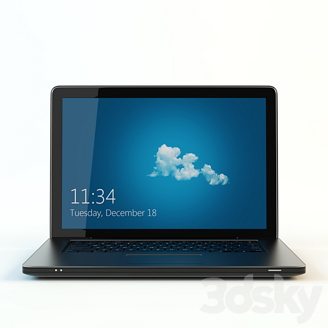 Laptop 3DSMax File - thumbnail 1