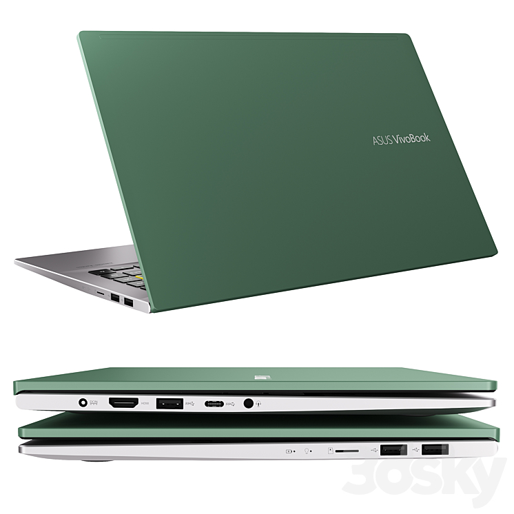 Laptop Asus vivobook s14 (S435) 3DS Max - thumbnail 2