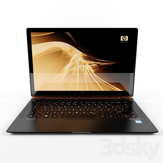 Laptop HP Spectre 13 3DS Max Model - thumbnail 2