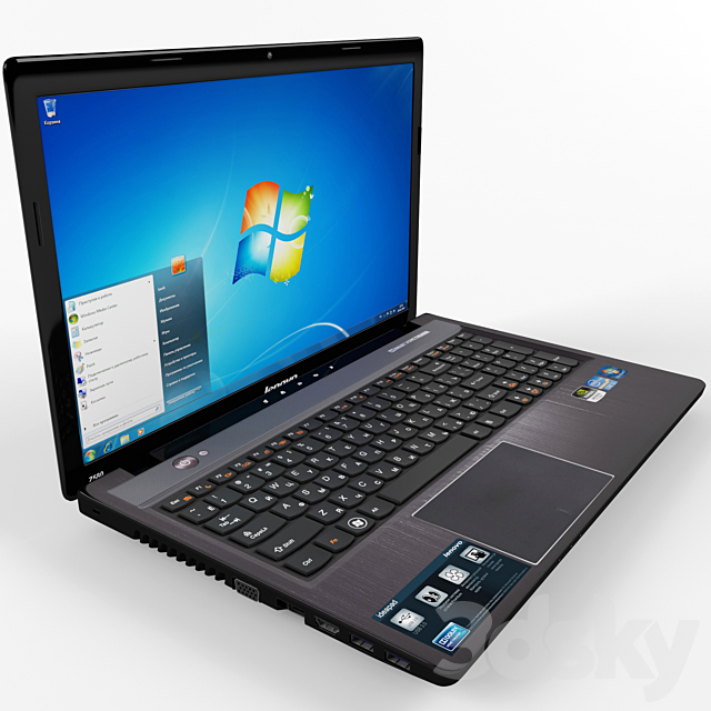 Lenovo IdeaPad Z580 3ds Max - thumbnail 1