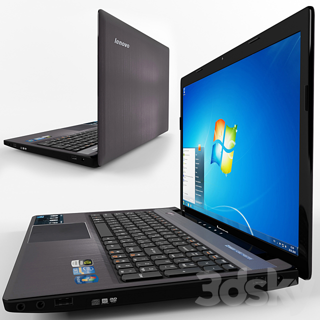 Lenovo IdeaPad Z580 3ds Max - thumbnail 2