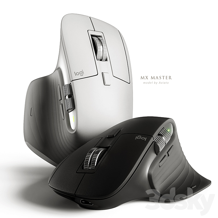 Logitech MX Master 3 3DS Max - thumbnail 2