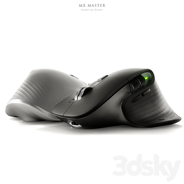 Logitech MX Master 3 3DSMax File - thumbnail 5