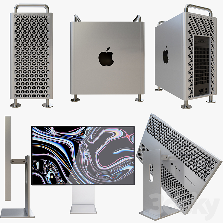 Mac Pro 2019 and Pro Display XDR 3DS Max - thumbnail 2