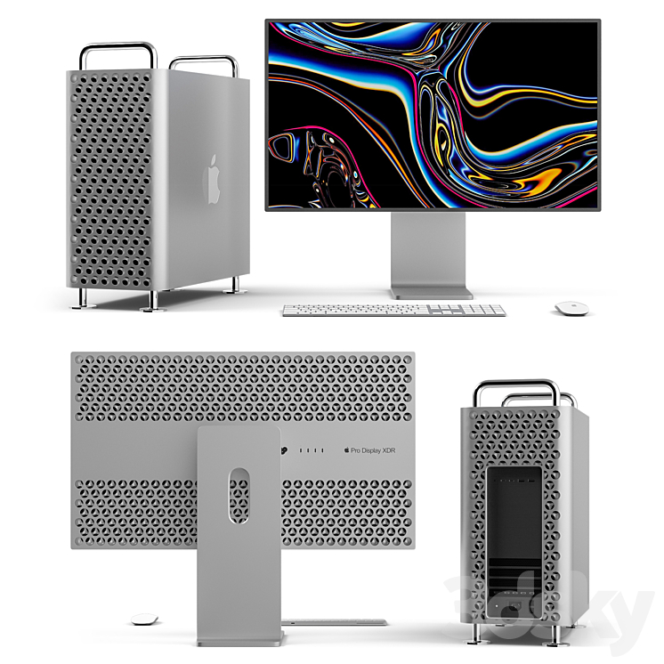 Mac Pro 2019 & Pro Display XDR 3DS Max - thumbnail 1