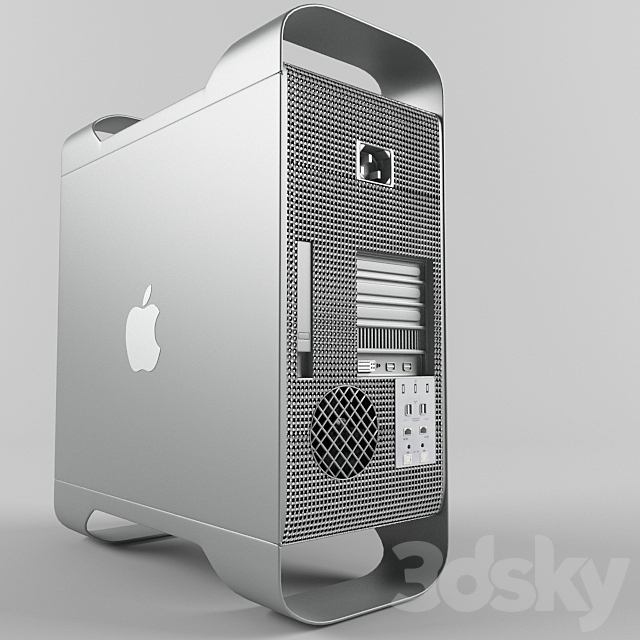 Mac Pro (appel) 3ds Max - thumbnail 2