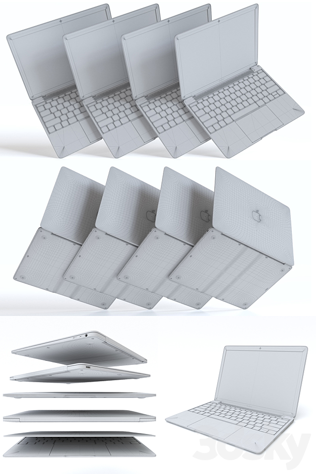 MacBook 3DSMax File - thumbnail 3