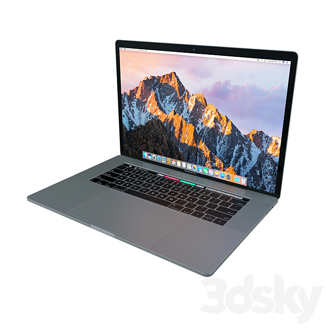 MacBook Pro 2016 3DSMax File - thumbnail 1