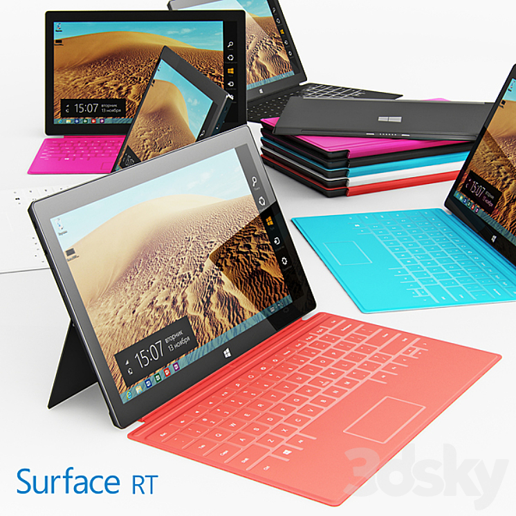 Microsoft surface rt 3DS Max - thumbnail 1