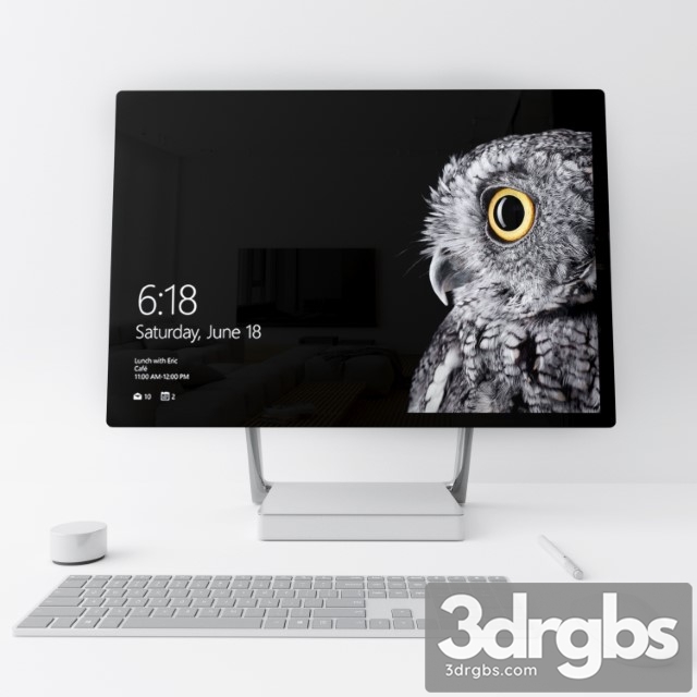 Microsoft Surface Studio 3dsmax Download - thumbnail 1