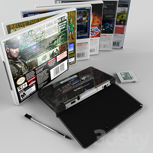 Nintendo 3DS 3ds Max - thumbnail 3