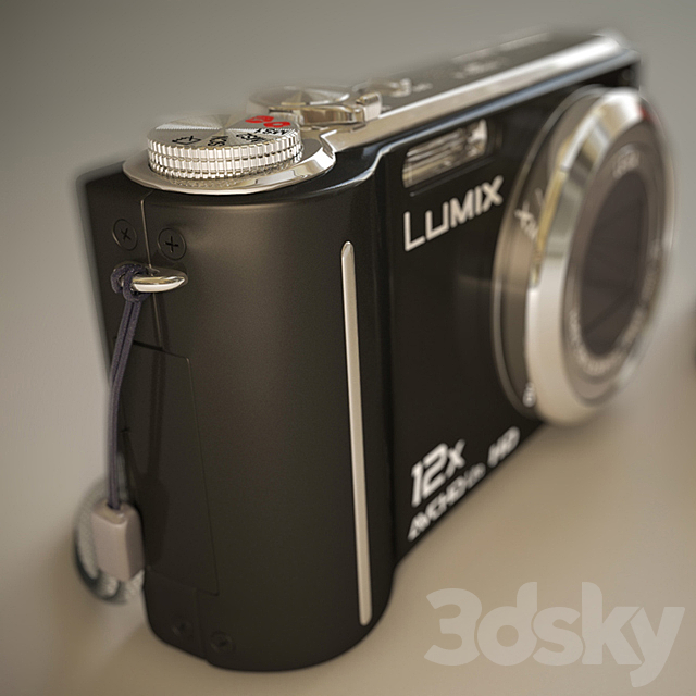 Panasonic DMC-TZ7 3DSMax File - thumbnail 1