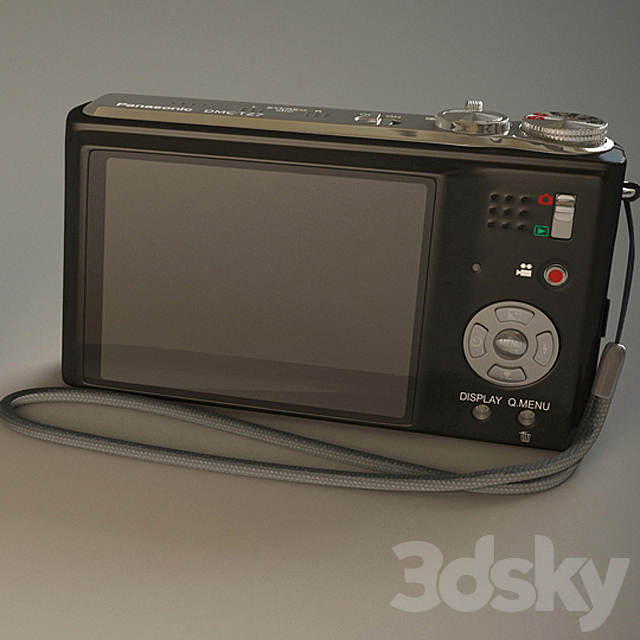 Panasonic DMC-TZ7 3DSMax File - thumbnail 3