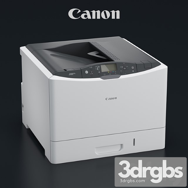 Printer Canon I Sensys LBP7780Cx 3dsmax Download - thumbnail 1