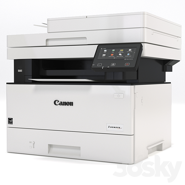 Printer Canon i-SENSYS MF520 Multifunction Printer 3DSMax File - thumbnail 2